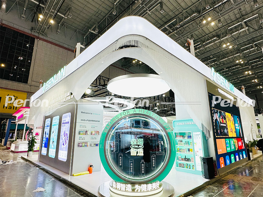 森澜生物-上海展台设计搭建