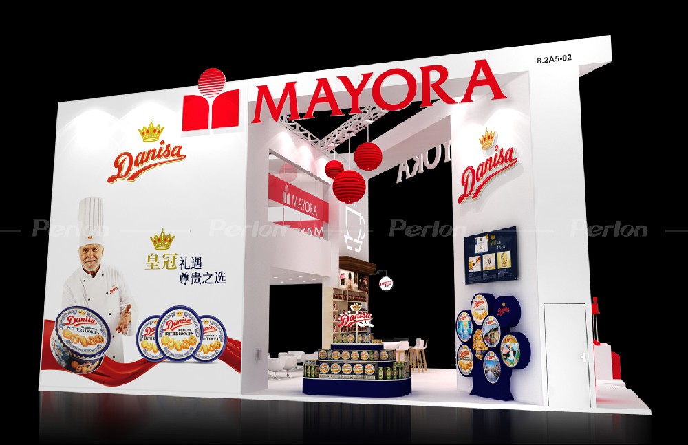 MAYORA进博会展台搭建