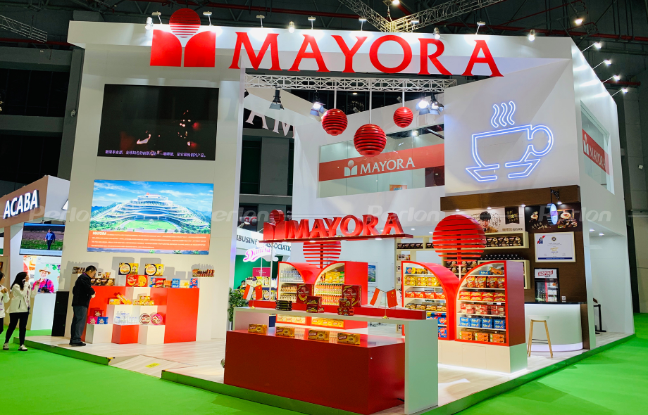 MAYORA进博会展台搭建