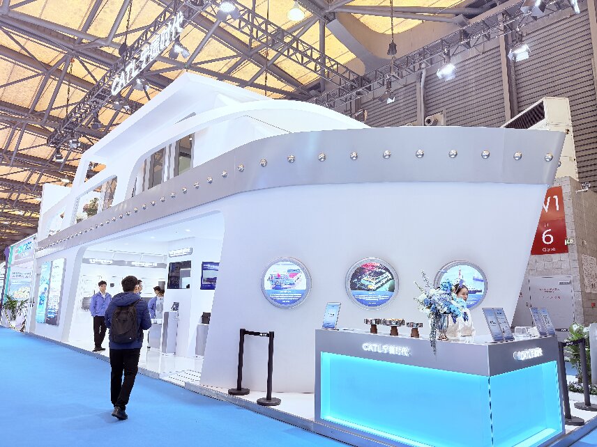 宁德时代-上海展会设计搭建